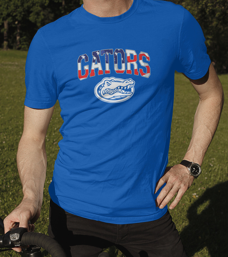 Gators American Flag T-Shirt