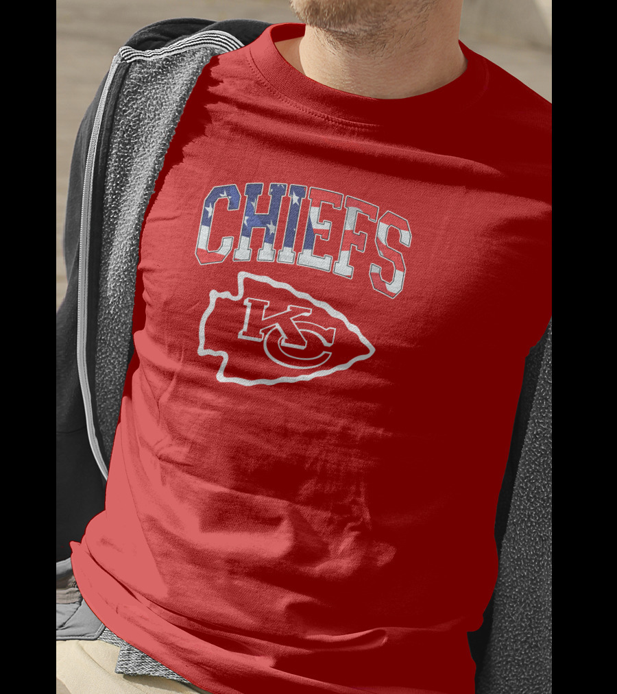 Chiefs Kc Kansas City American Flag T-Shirt