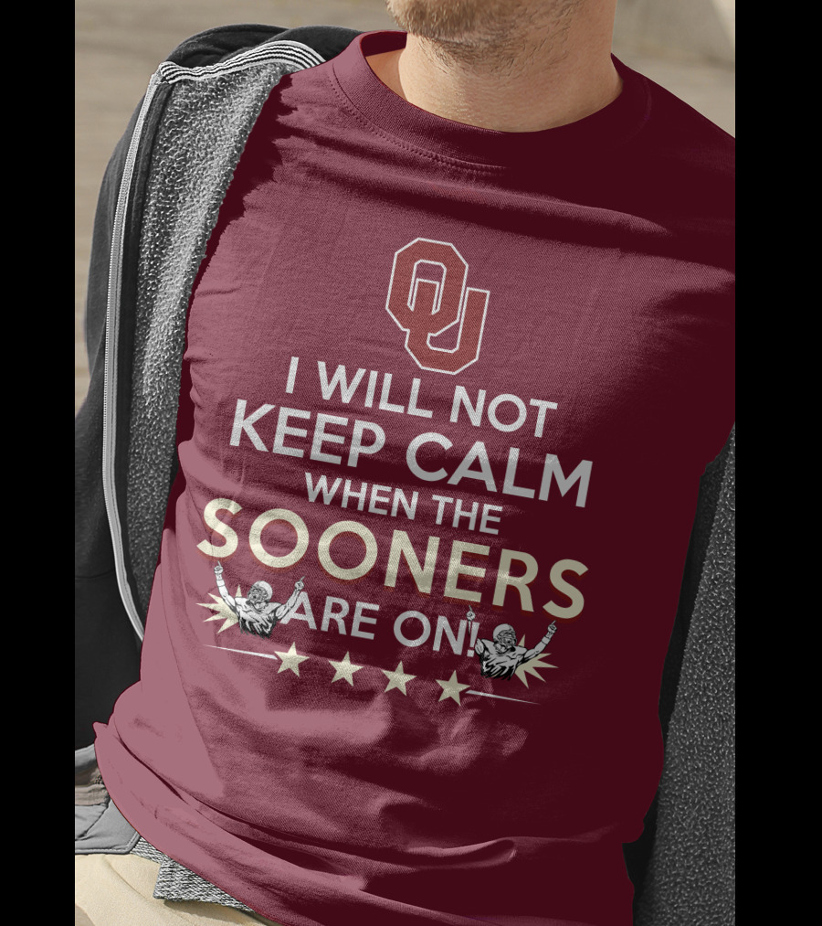 Ou Sooners Excitement Keep Calm Struggle T-Shirt