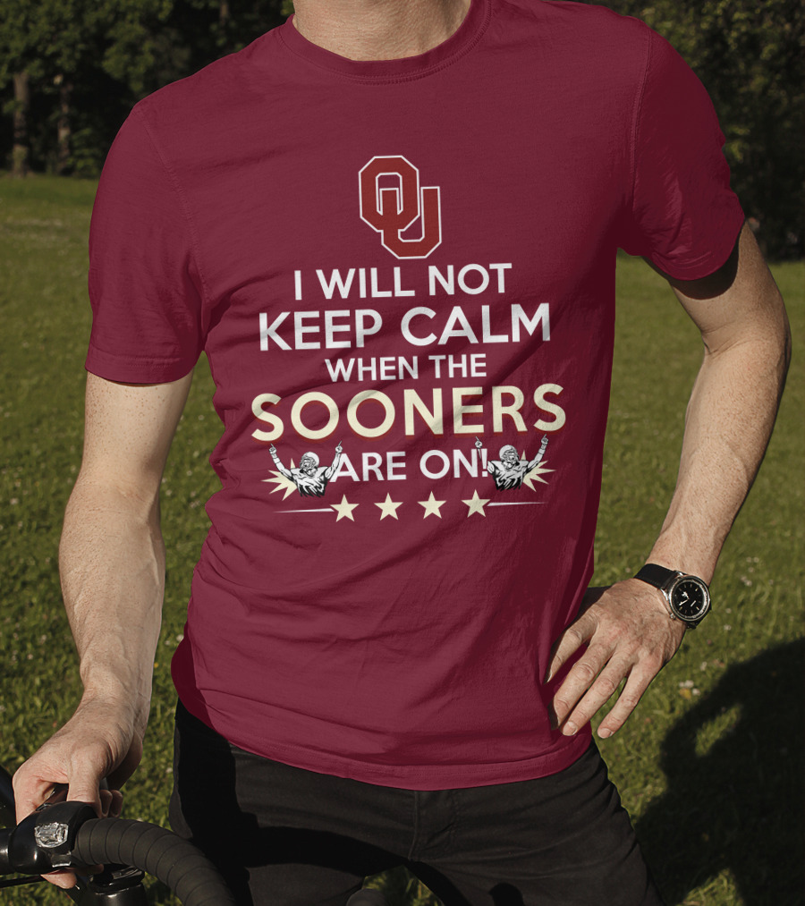 Ou Sooners Excitement Keep Calm Struggle T-Shirt