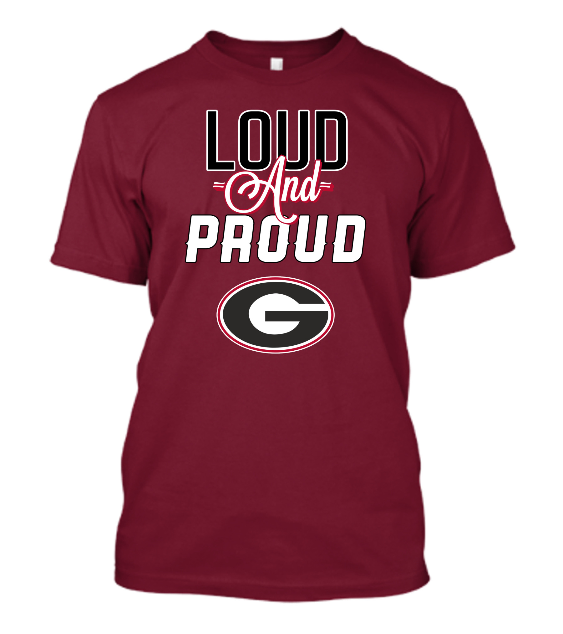 Loud And Proud Georgia Bulldogs G T-Shirt