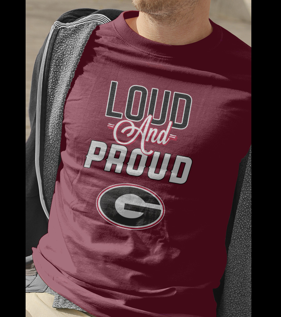 Loud And Proud Georgia Bulldogs G T-Shirt