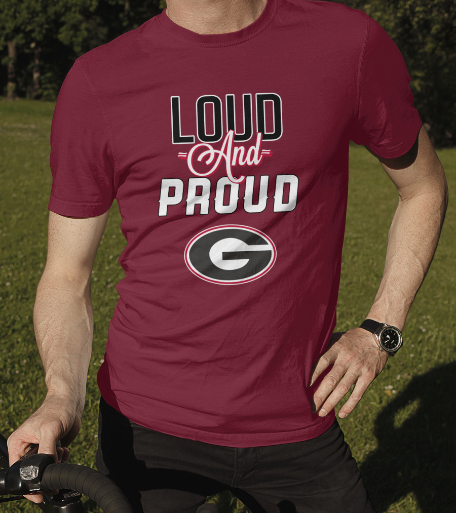 Loud And Proud Georgia Bulldogs G T-Shirt