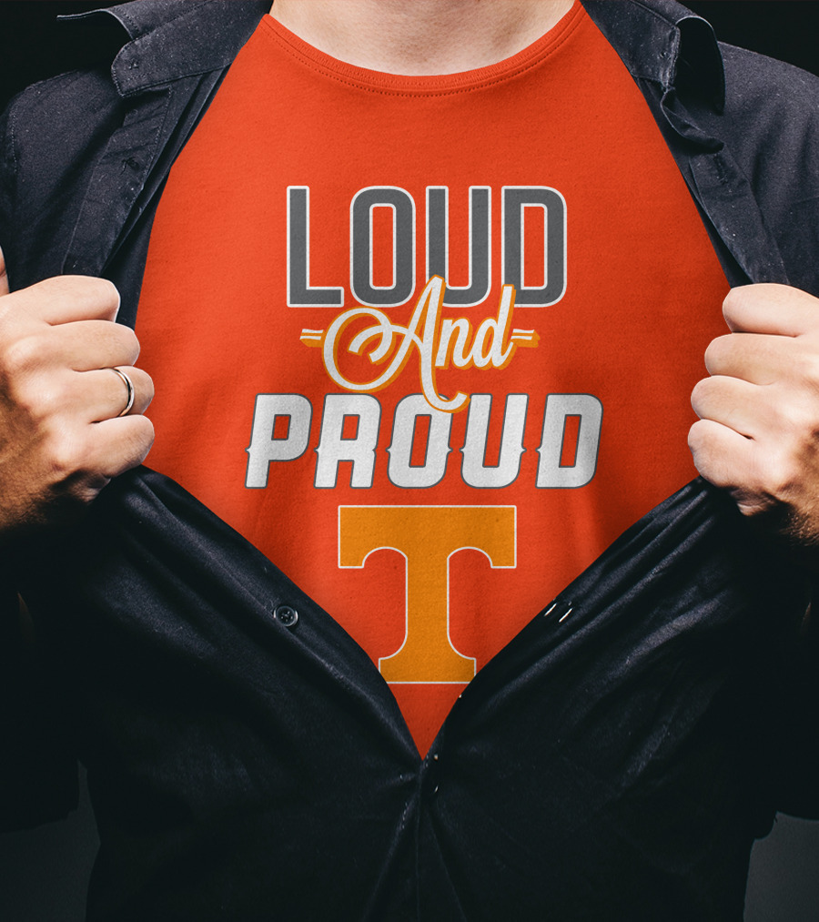 Tennessee Volunteers Loud And Proud T T-Shirt
