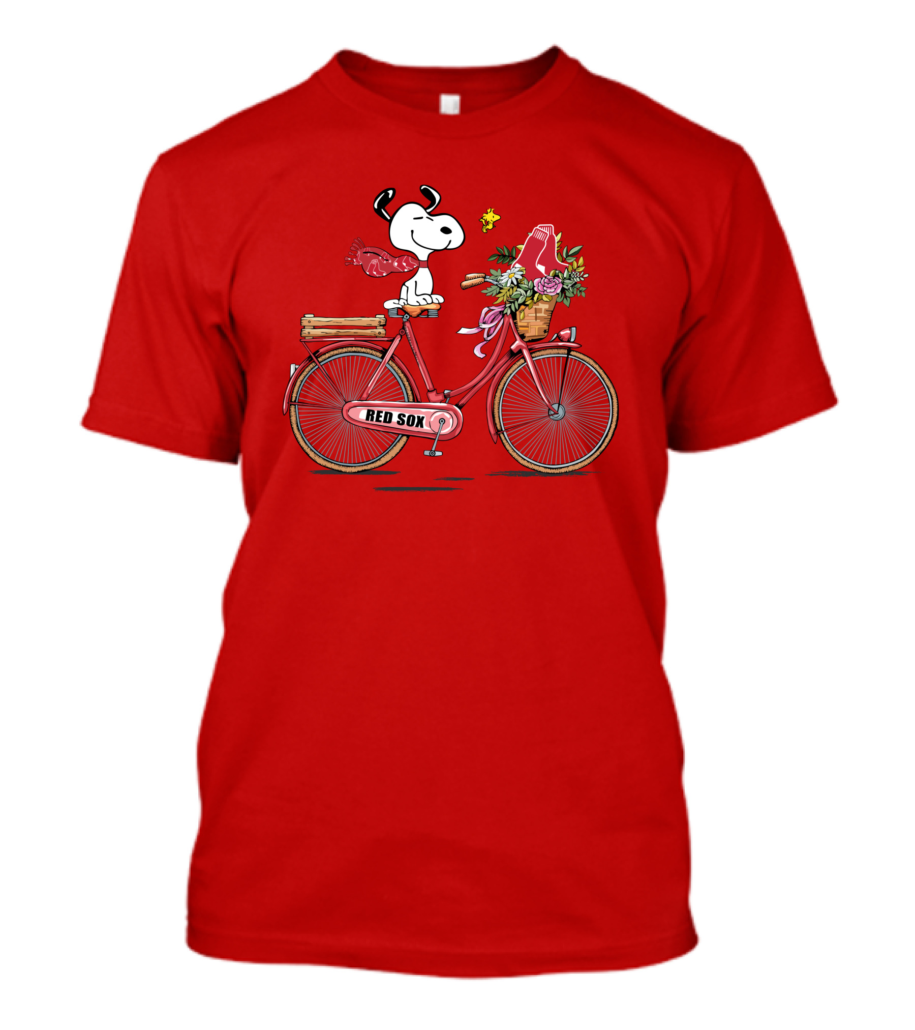 Red Sox Snoopy Big Ride T-Shirt