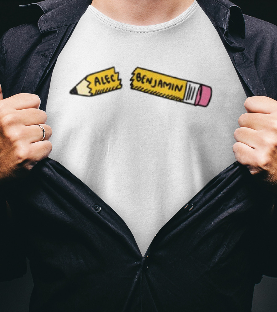 Alec Benjamin Broken Pencil Graphic T-Shirt