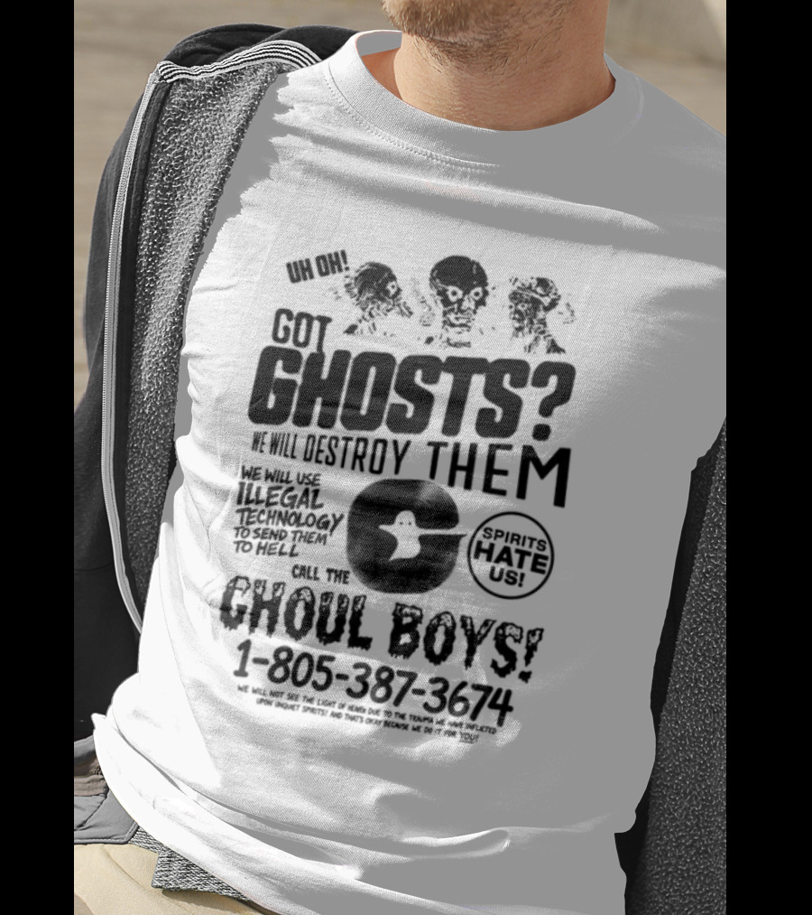 Er Ghoul Boys Hey Demons It's Me Ya Boy T-Shirt