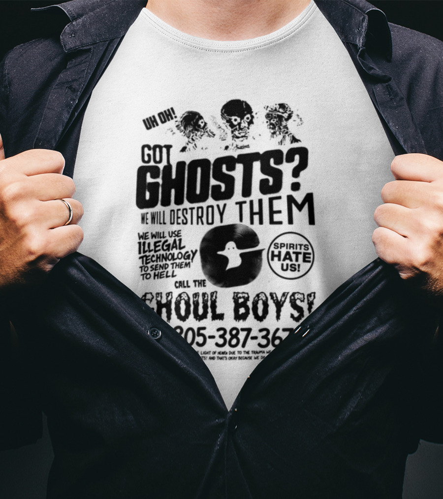 Er Ghoul Boys Hey Demons It's Me Ya Boy T-Shirt