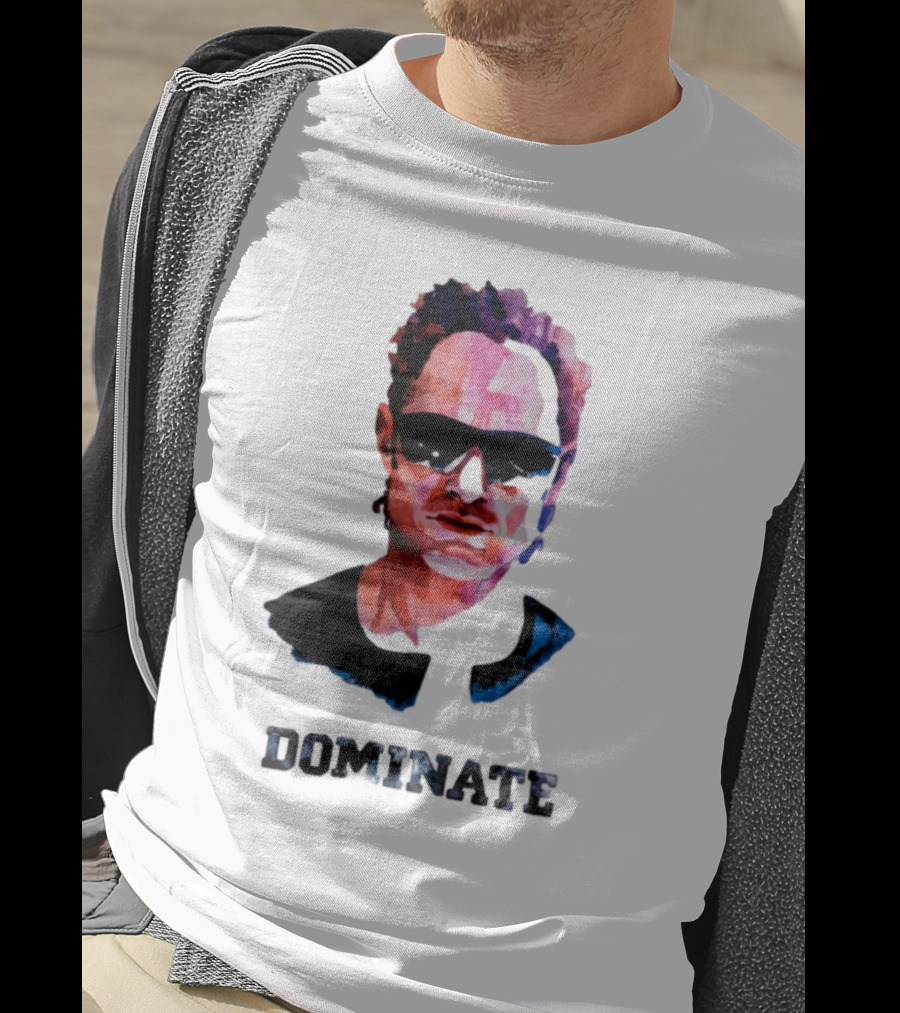 Dominate Win Lose Bold Sunglasses Illustration T-Shirt