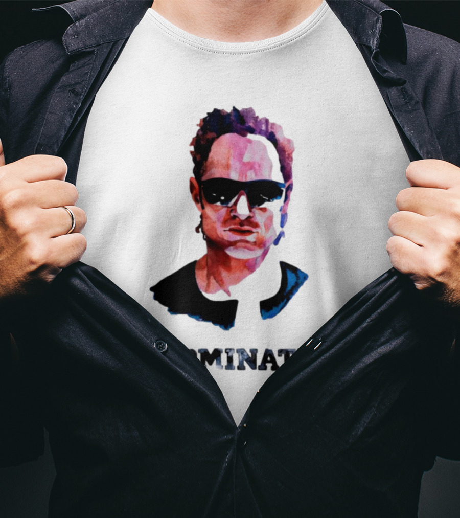 Dominate Win Lose Bold Sunglasses Illustration T-Shirt