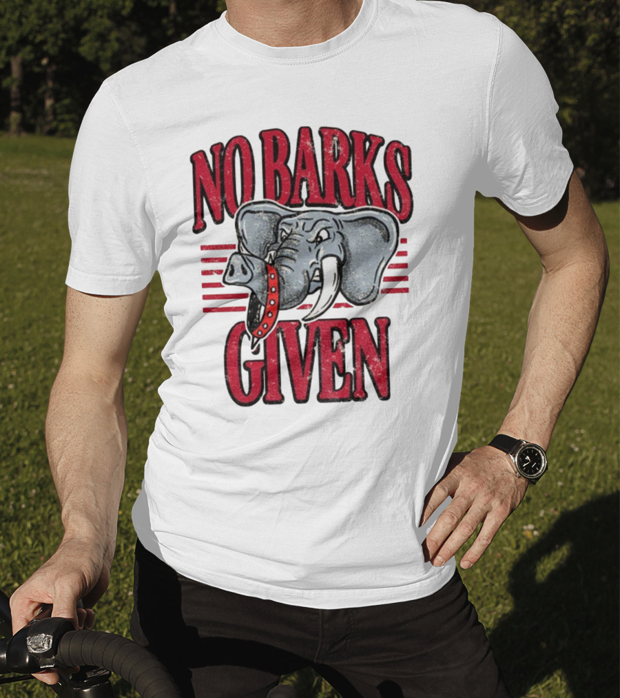 Alabama Crimson Tide Triumphs Over Georgia Bulldogs No Barks Given T-Shirt