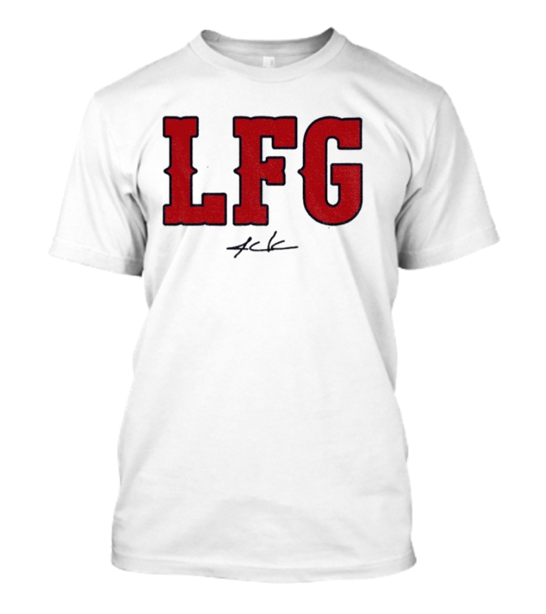 Alex Cora LFG Boston Red Sox October Baseball Signature T-Shirt