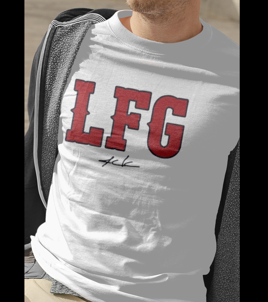 Alex Cora LFG Boston Red Sox October Baseball Signature T-Shirt