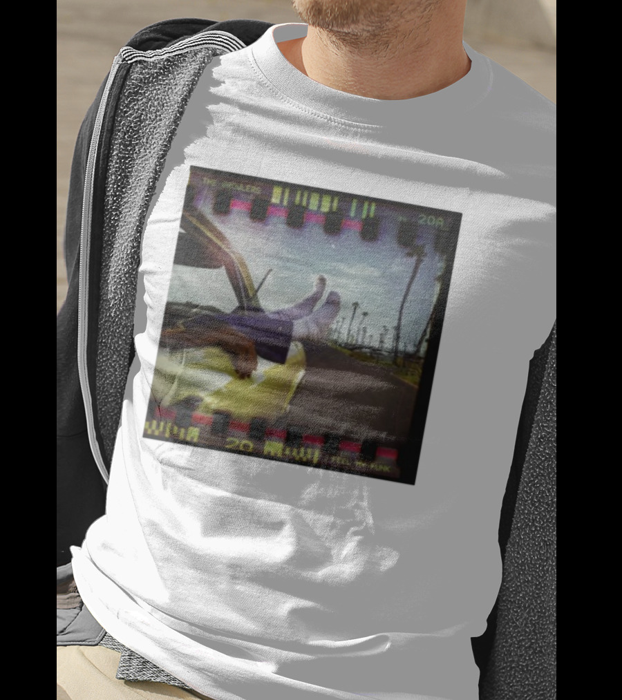 The Growlers Feel My Funk Vintage Filmstrip Car Ride Palms T-Shirt