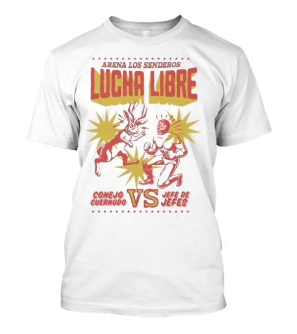 Arena Los Senderos Lucha Libre Conejo Cornudo VS Jefe De Jefes Classic Matchup T-Shirt
