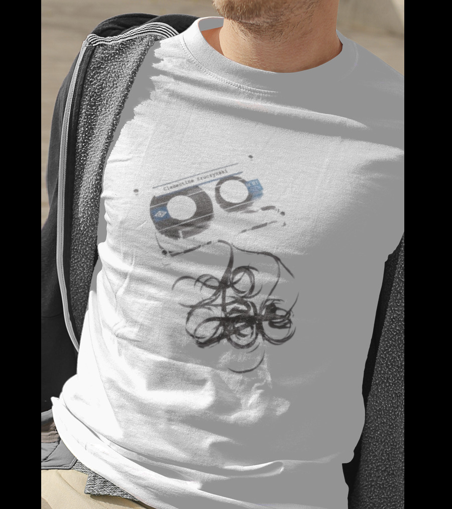 Clementine Kruczynski Cassette Tape Illustration T-Shirt