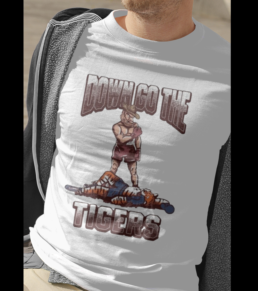 Texas A&M Aggies Down Go The Auburn Tigers 2025 T-Shirt