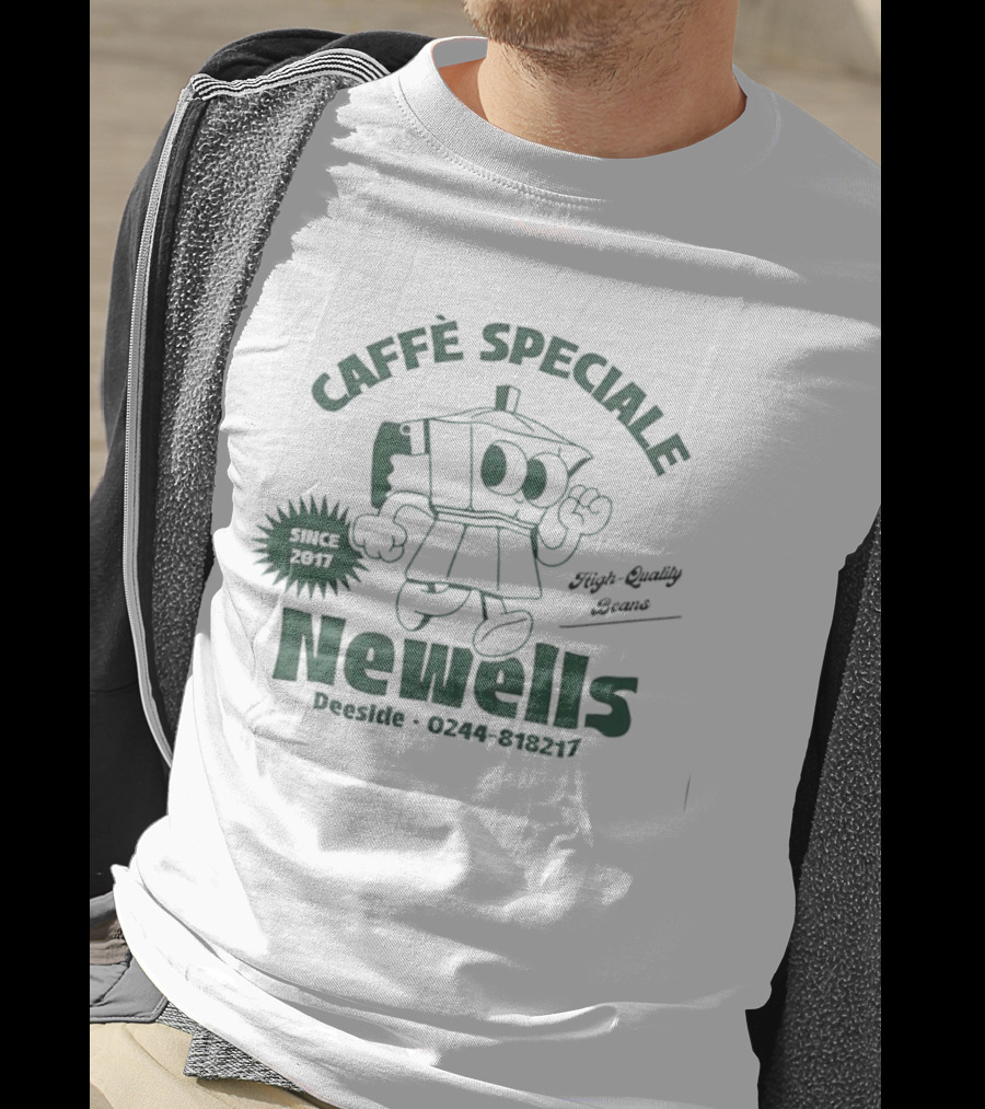 Caffè Speciale Newells 2017 High Quality Beans Since Rosetta 0244-988217 T-Shirt