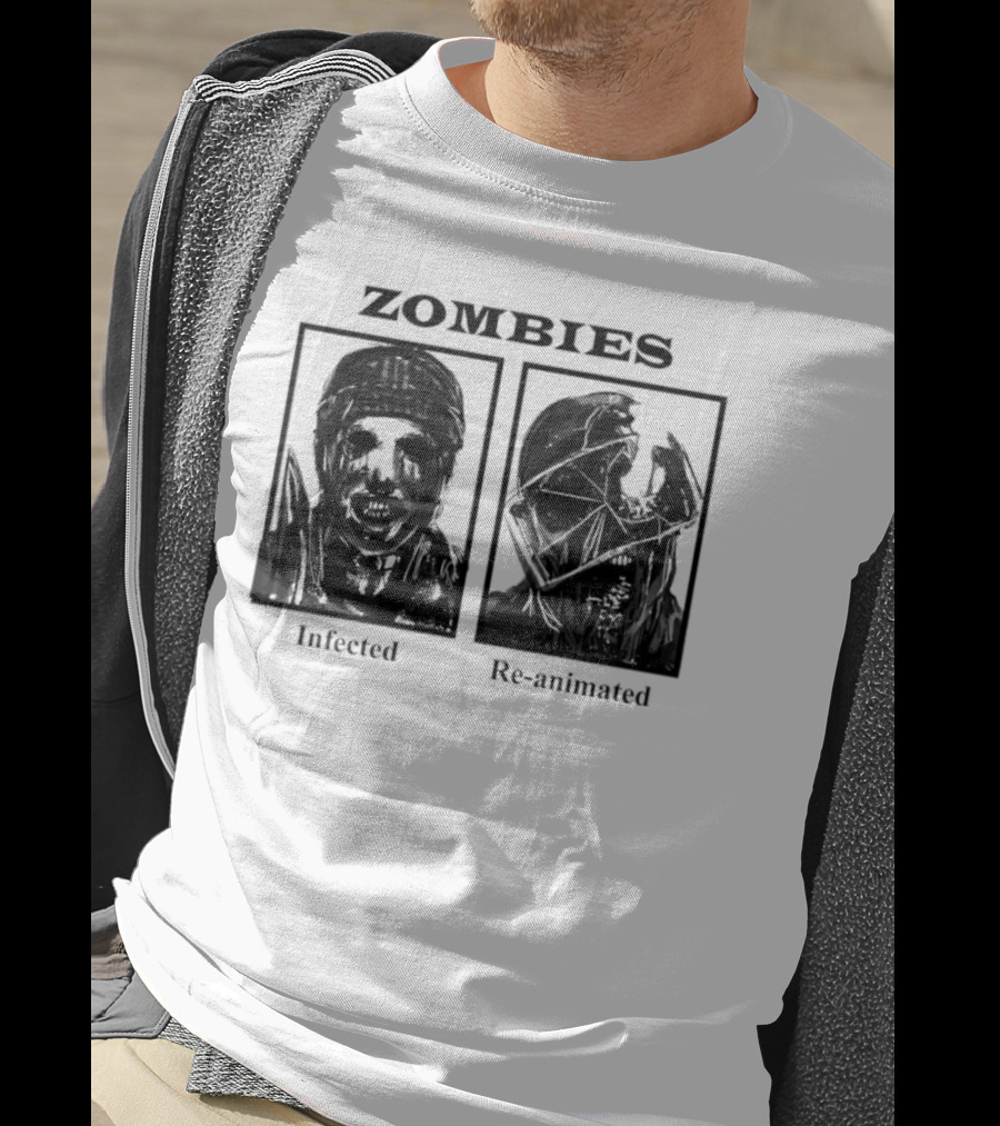 Zombies Infected Re-Animated Horror T-Shirt