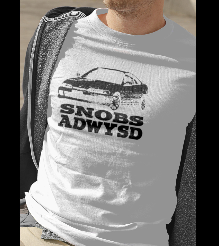 Snobs Always Forward Honda Civic Outline T-Shirt