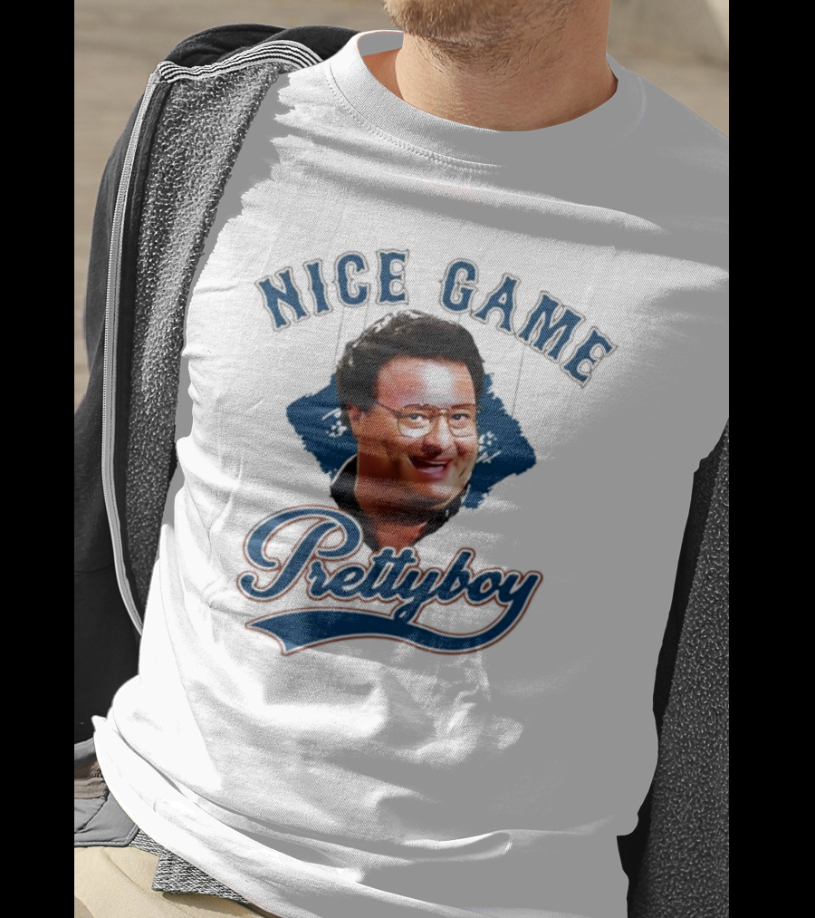 Nice Game Prettyboy Newman Face Graphic T-Shirt