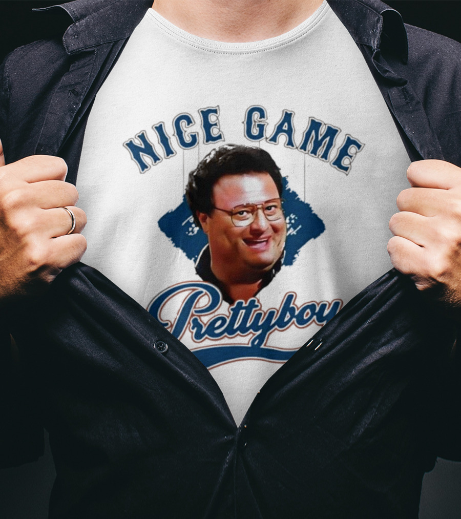 Nice Game Prettyboy Newman Face Graphic T-Shirt
