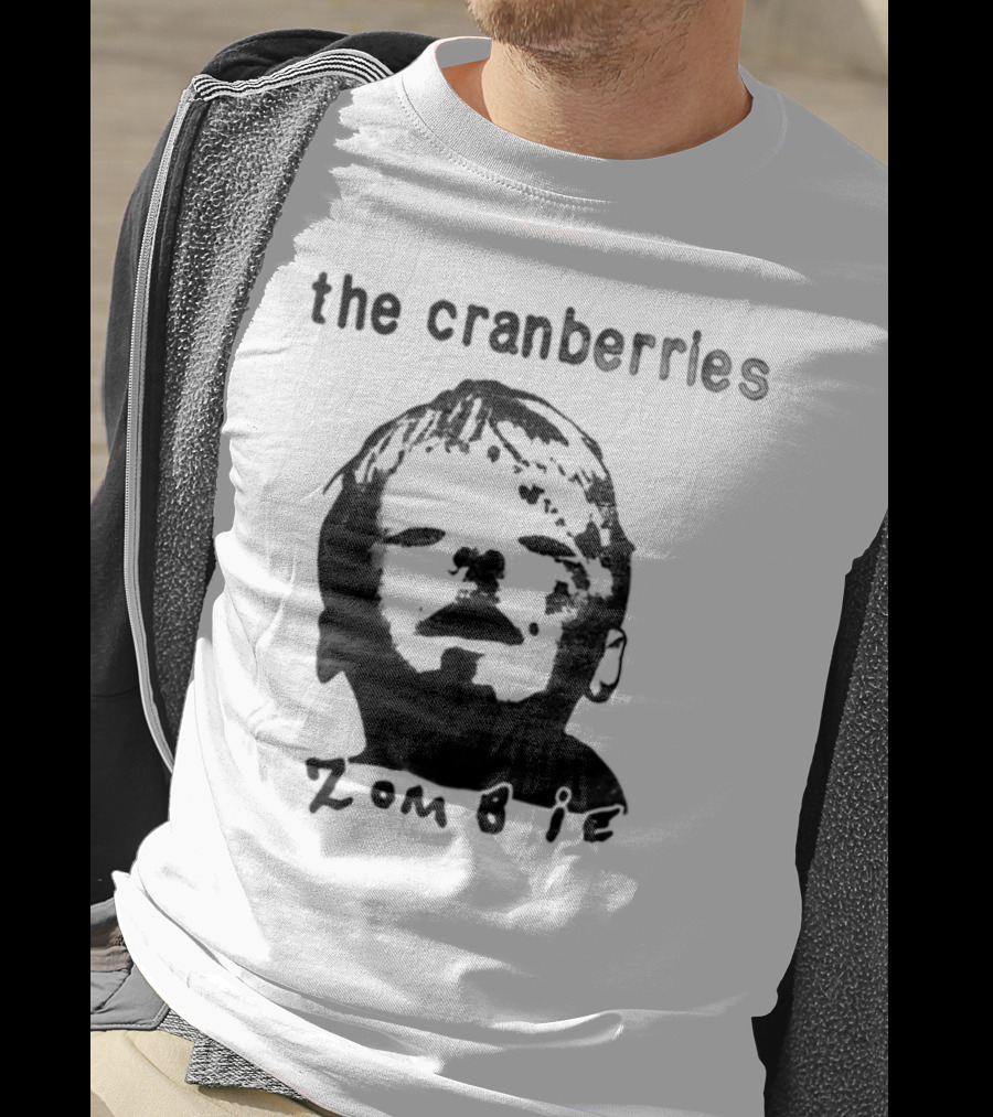 The Cranberries Zombie Kid Face Drawing T-Shirt