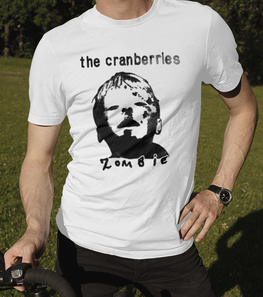 The Cranberries Zombie Kid Face Drawing T-Shirt