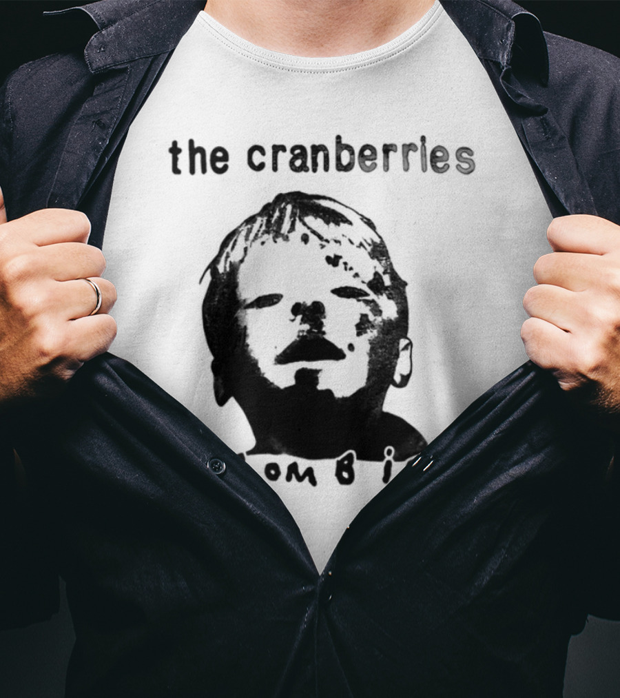 The Cranberries Zombie Kid Face Drawing T-Shirt
