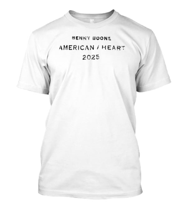 Benny Boone American Heart 2025 T-Shirt