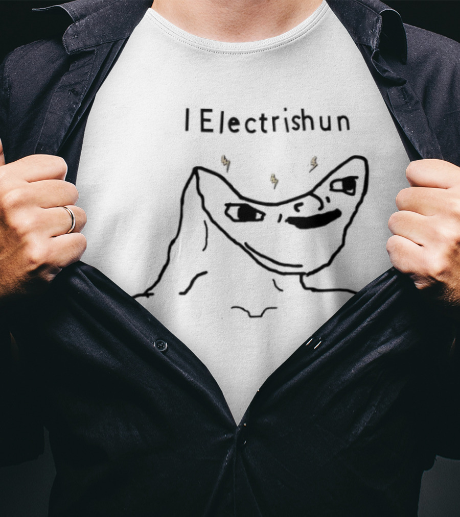 I Electrishun Glow Plug Humor T-Shirt