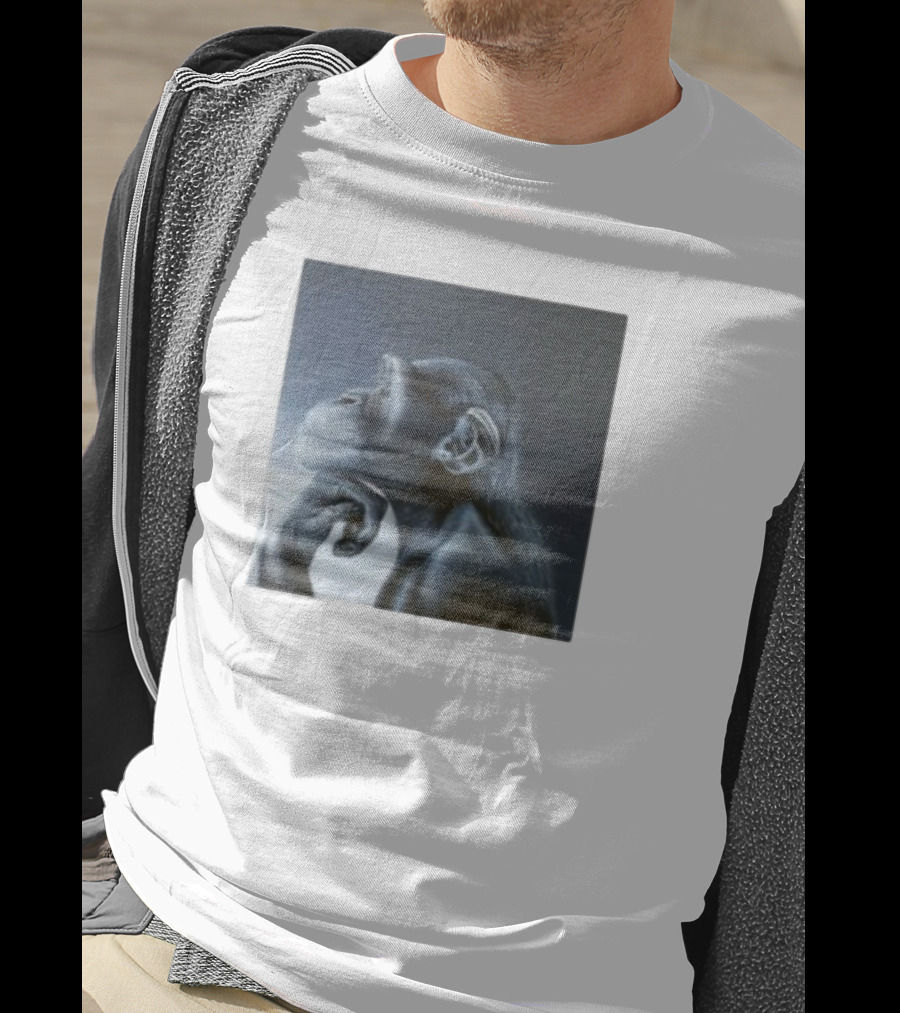Monkey Rage Thoughtful Pose T-Shirt