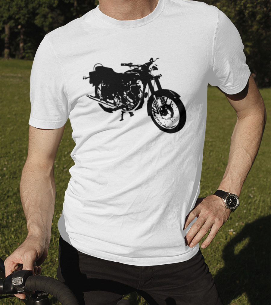 Bacon Hair Riding Motorcycle Fun Adventure T-Shirt