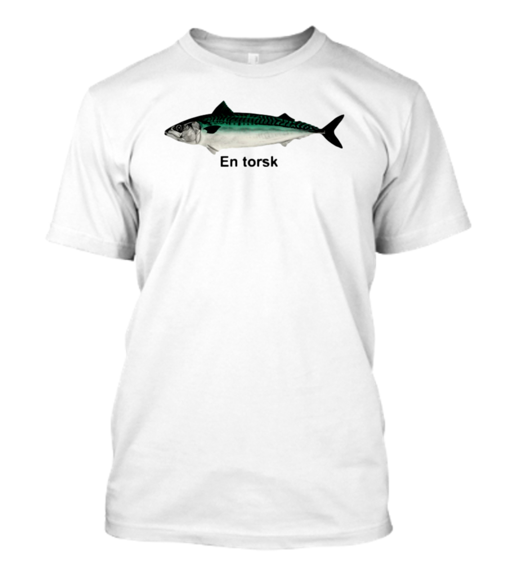 En Torsk Fish Image T-Shirt