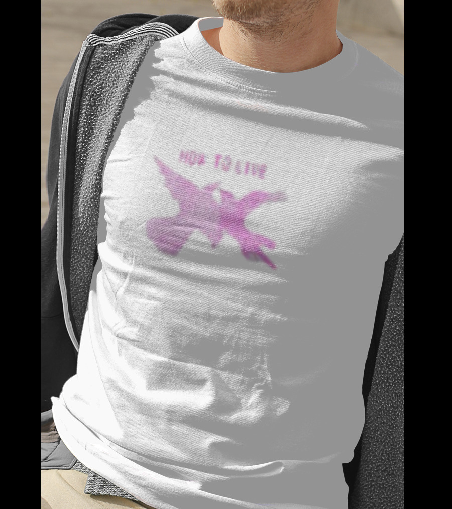 Del Water Gap How To Live Pink Doves T-Shirt