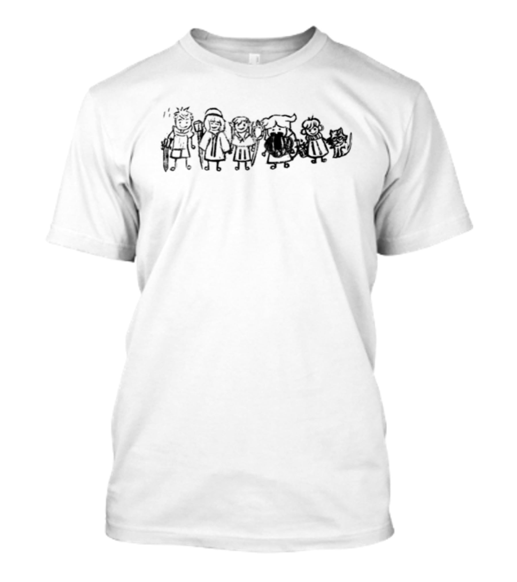 Dungeon Meshi Characters Family Adventure Icons T-Shirt