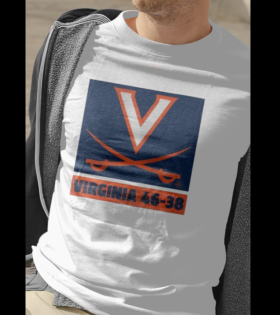UVA Cavaliers Victory Hoos Did It Again Virginia 46-38 T-Shirt
