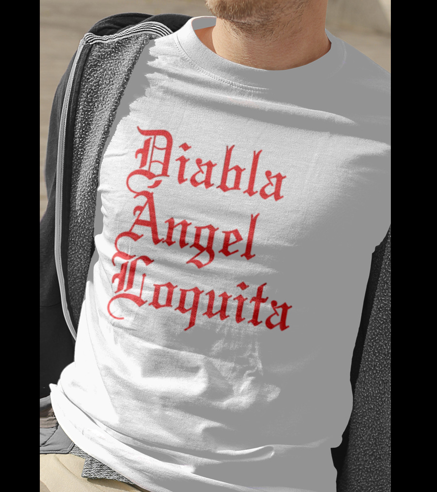 Bad Bunny Diabla Angel Loquita Valentine's Day T-Shirt