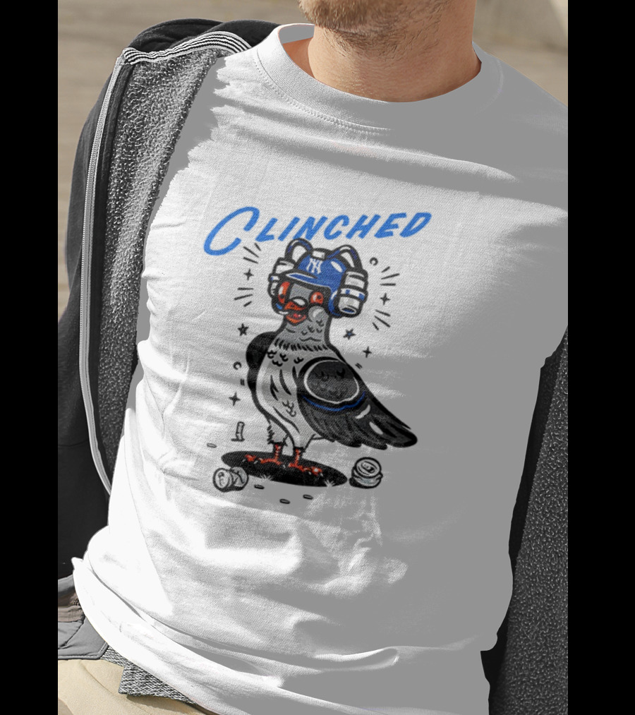 Dove Clinched New York Yankees MLB Baseball 2025 T-Shirt