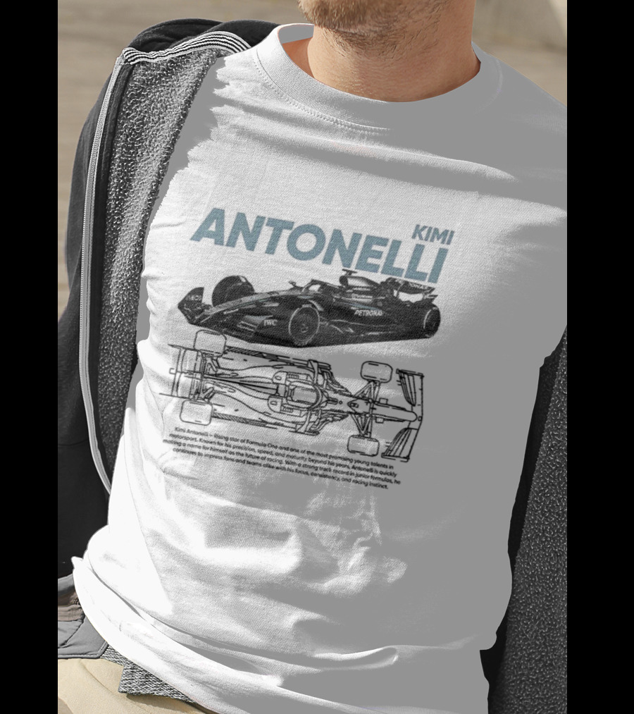Kimi Antonelli Motorsport Fan Rising Star Formula One Racing Enthusiast T-Shirt