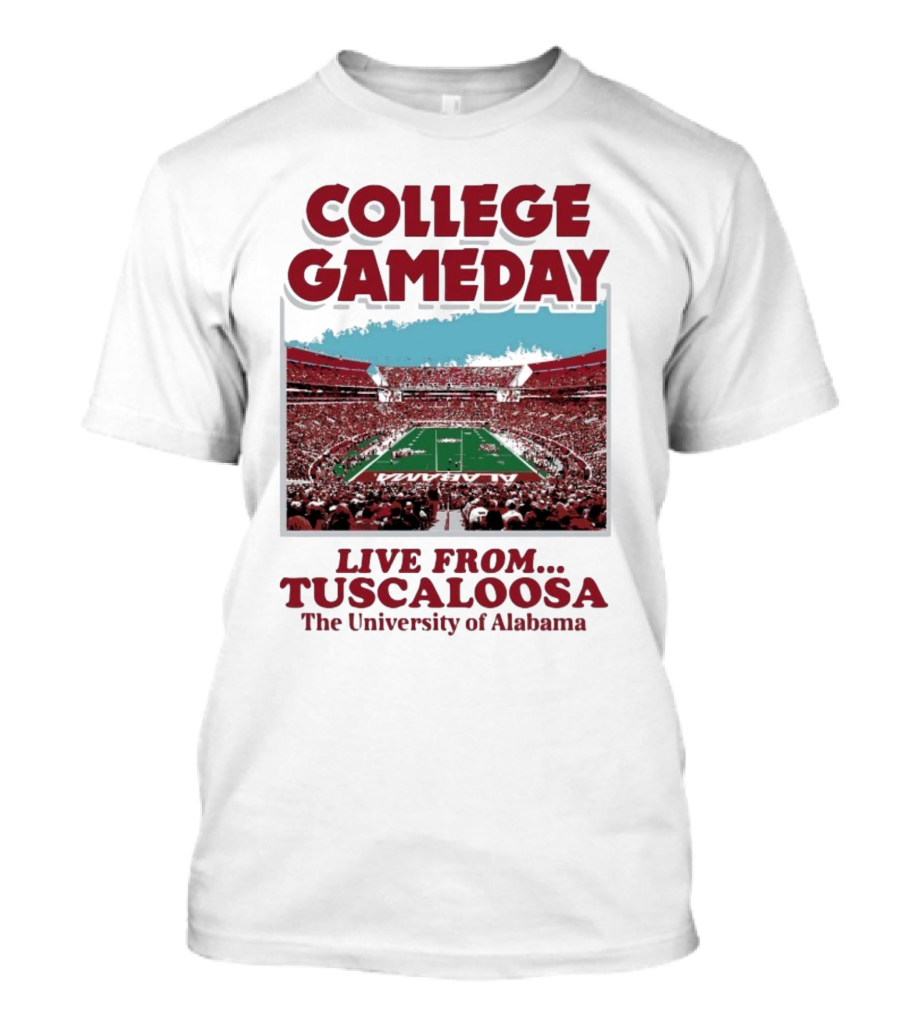 College GameDay Live From Tuscaloosa The University Of Alabama T-Shirt