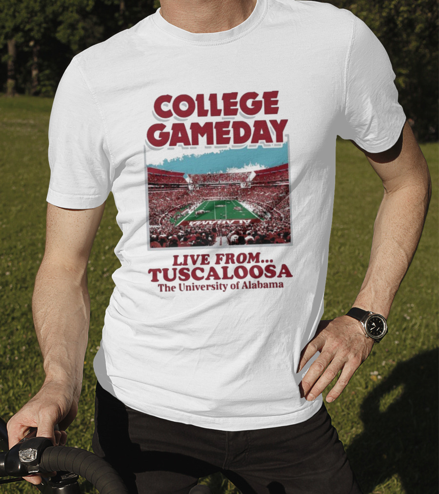 College GameDay Live From Tuscaloosa The University Of Alabama T-Shirt