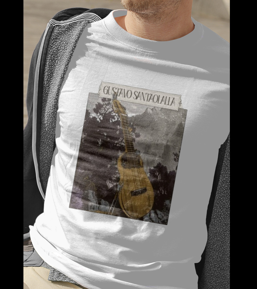 Gustavo Santaolalla Guitar Tour 2025 Artwork T-Shirt