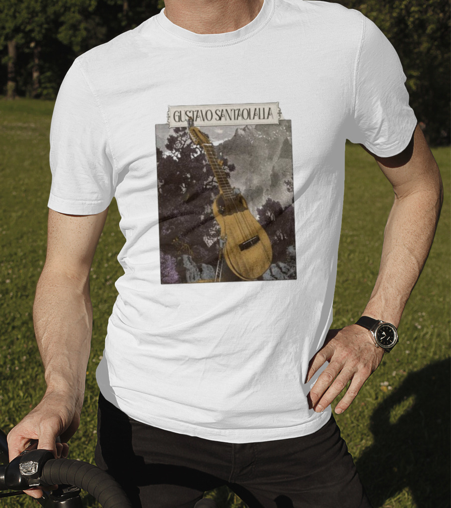 Gustavo Santaolalla Guitar Tour 2025 Artwork T-Shirt