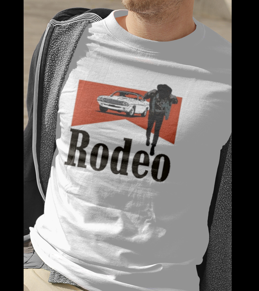 Johnny Stimson Rodeo Car Silhouette T-Shirt