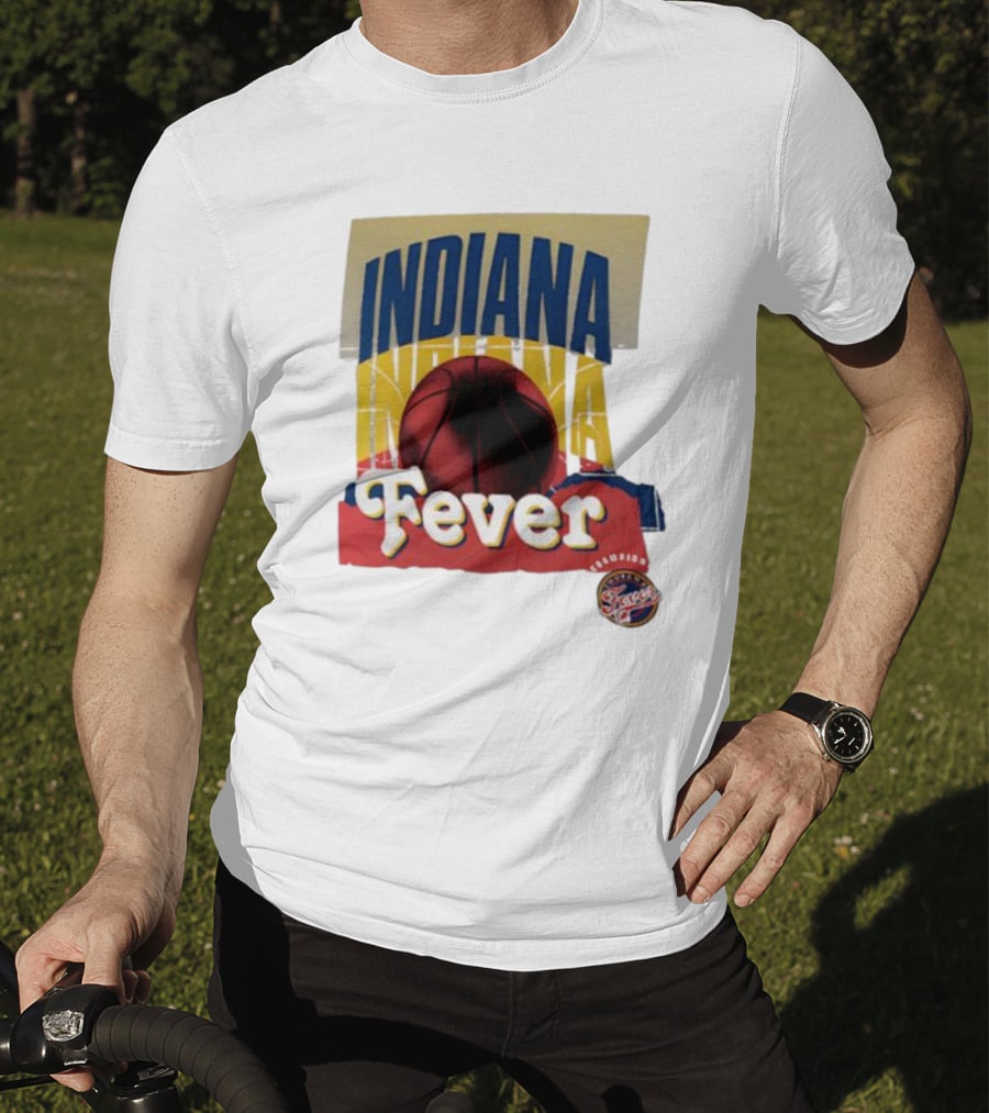 Indiana Fever Basketball 2025 WNBA Playoffs Power Forward Fever Edition T-Shirt