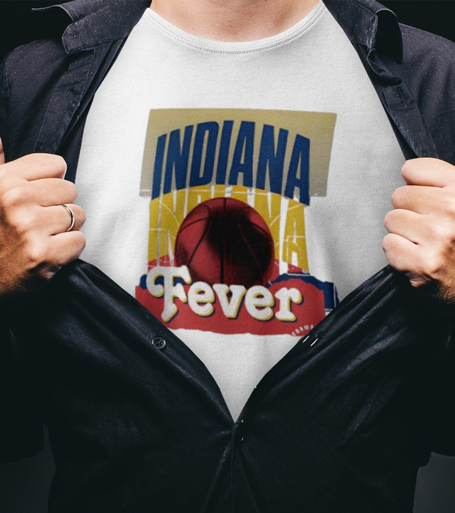 Indiana Fever Basketball 2025 WNBA Playoffs Power Forward Fever Edition T-Shirt