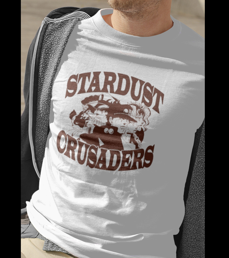 Stardust Crusaders JoJo’s Bizarre Adventure Manga Anime Characters T-Shirt