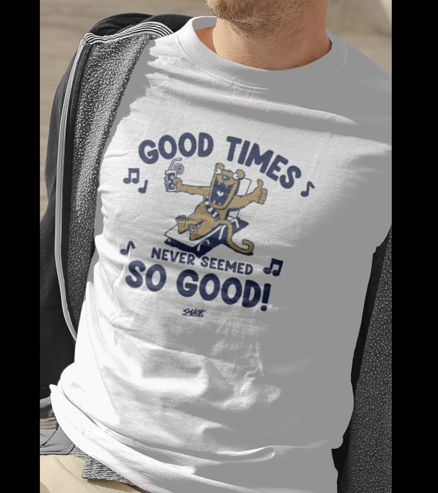 Penn State Nittany Lions Good Times Never Seemed So Good Mascot Lounge Chair Thumbs Up T-Shirt