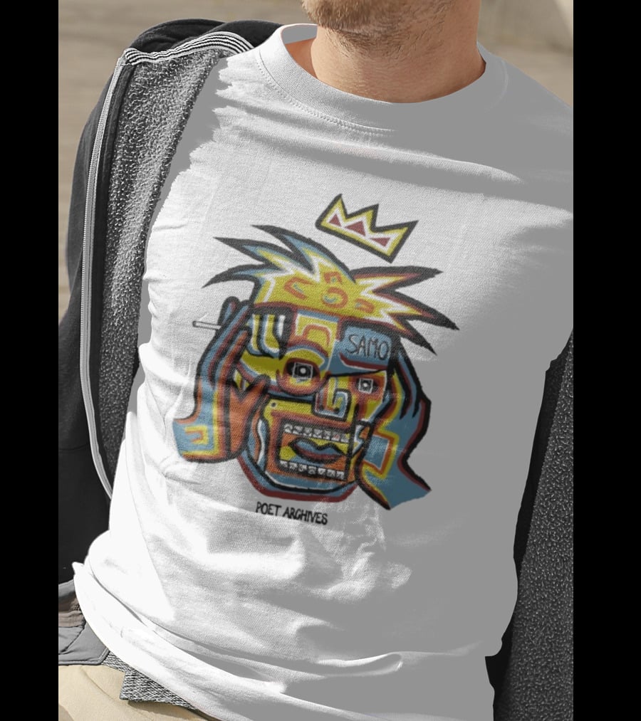 SAMO Crown Poet Archives Street Art Inspired T-Shirt